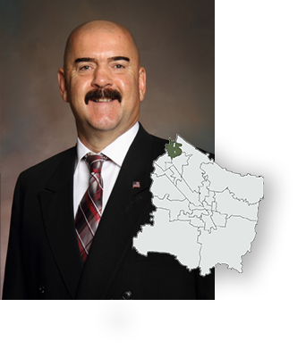 Image of District 1 Commissioner David Gammon.