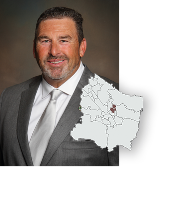 Image of District 15 Commissioner Craig Harris